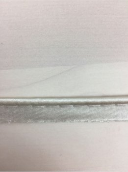 Paspelband unelastisch - Satin - beige - 10mm